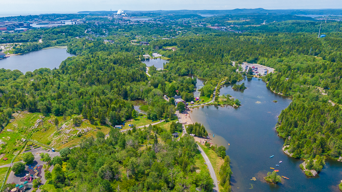 Community Rockwood Park Drone